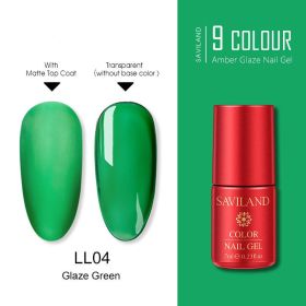 Transparent lasting phototherapy glue (Color: Green)